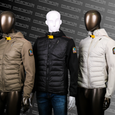 J-O Hybrid Jacke mit Kapuze