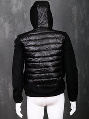 J-O Hybrid Jacke mit Kapuze