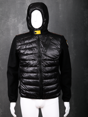 J-O Hybrid Jacke mit Kapuze