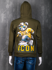 Hoodie Flex-Style – Bear Vibes