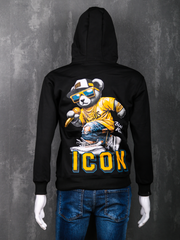 Hoodie Flex-Style – Bear Vibes