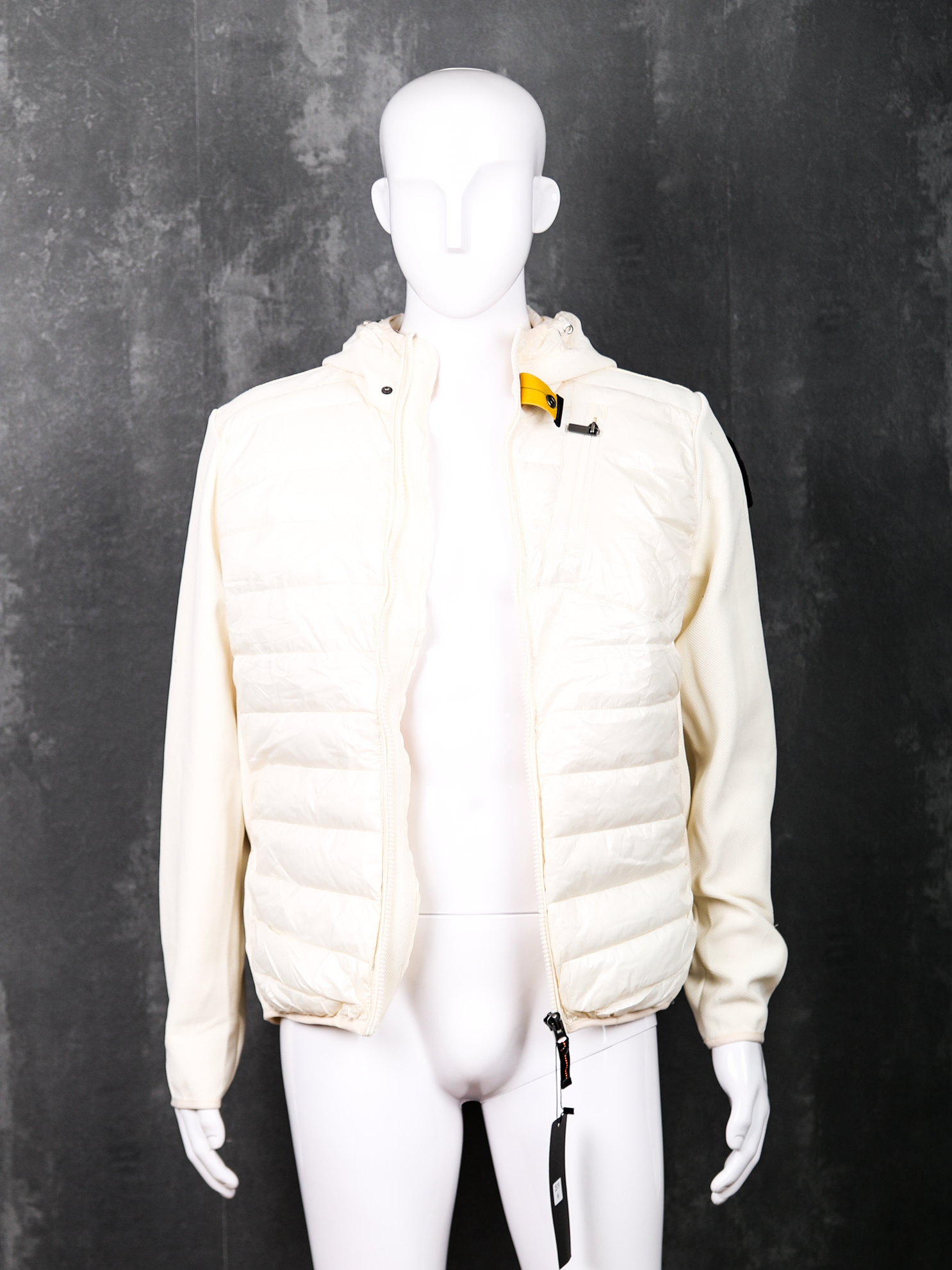 J-O Hybrid Jacke mit Kapuze