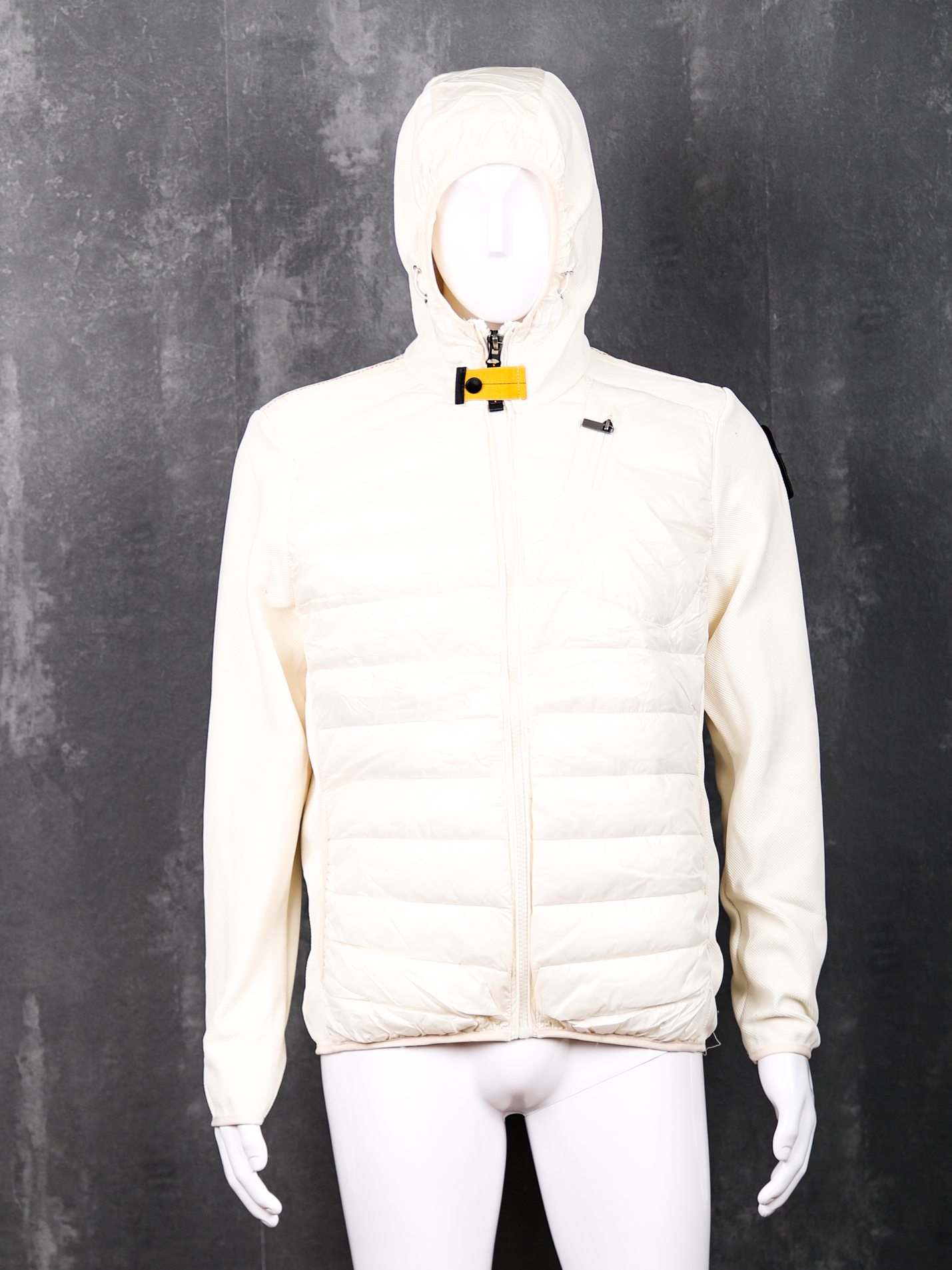 J-O Hybrid Jacke mit Kapuze