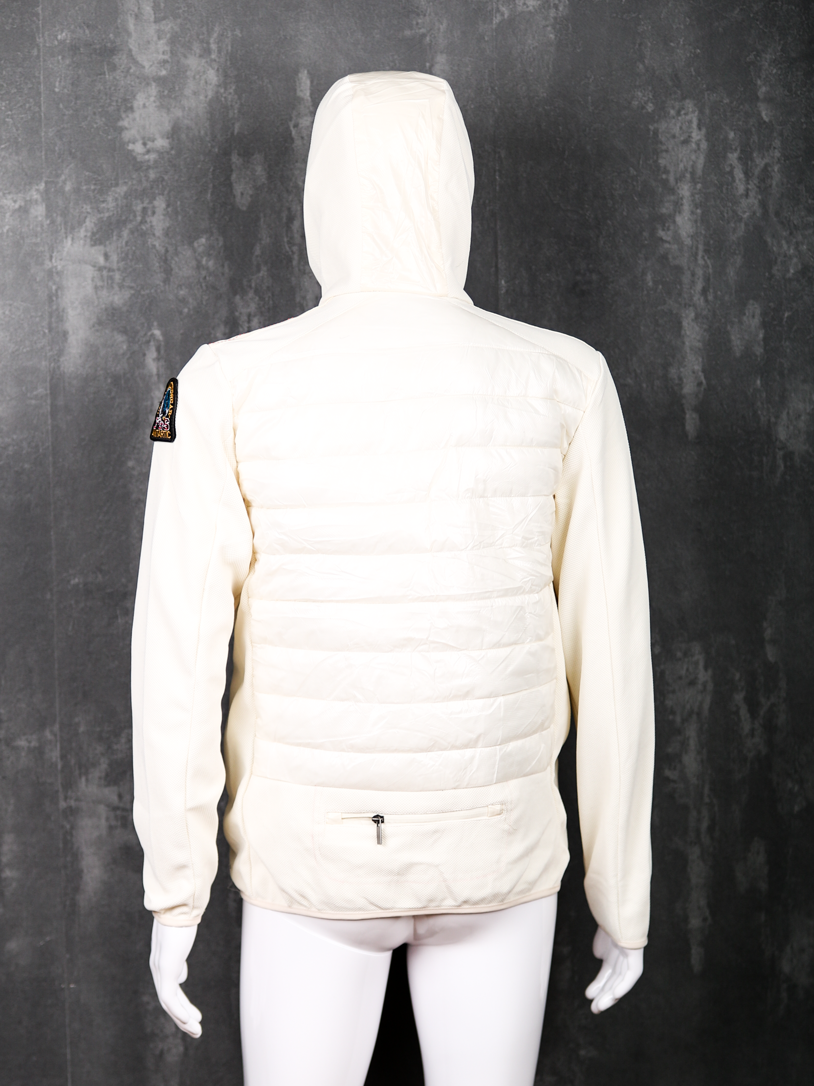 J-O Hybrid Jacke mit Kapuze
