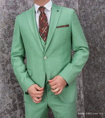 Paco Romano Anzug Grün – Elegant und Modern