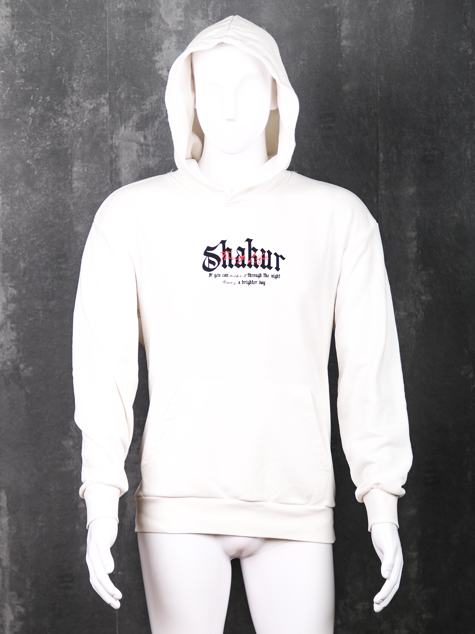 GANGS Shakur ThugLife Statement Hoodie Streetstyle
