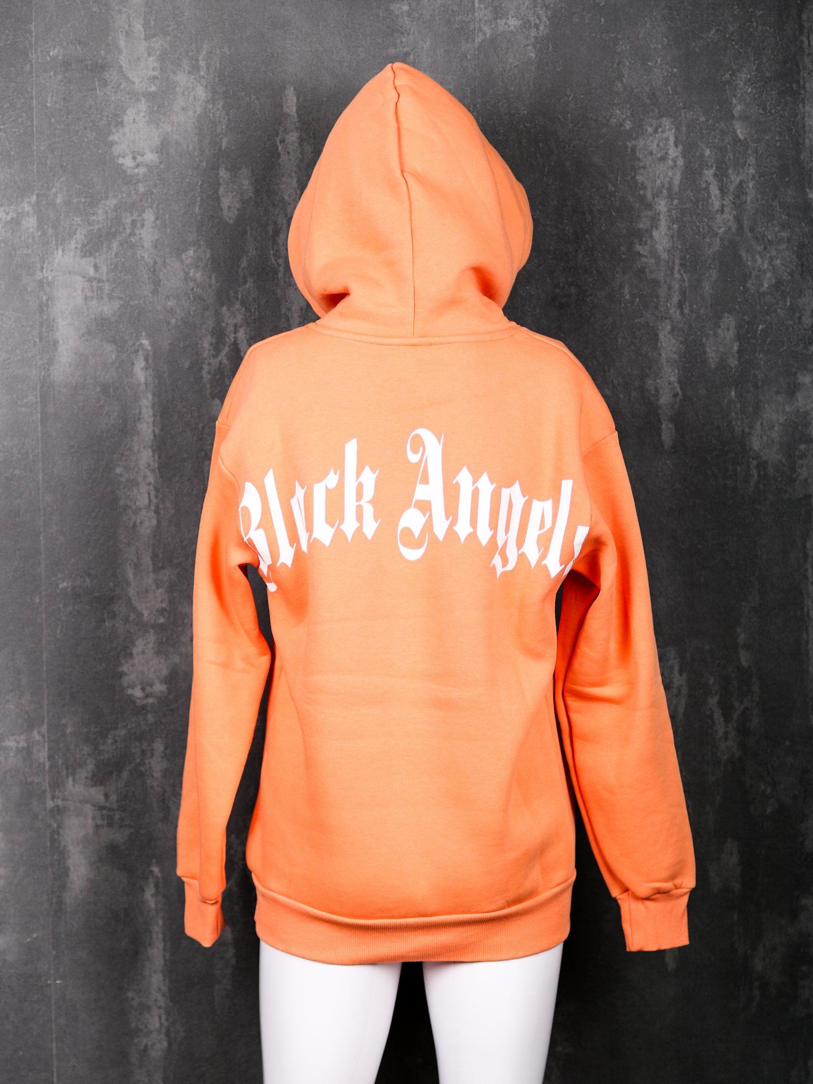 Gangs BlackAngels BoldPrint Oversize Hoodie Streetstyle