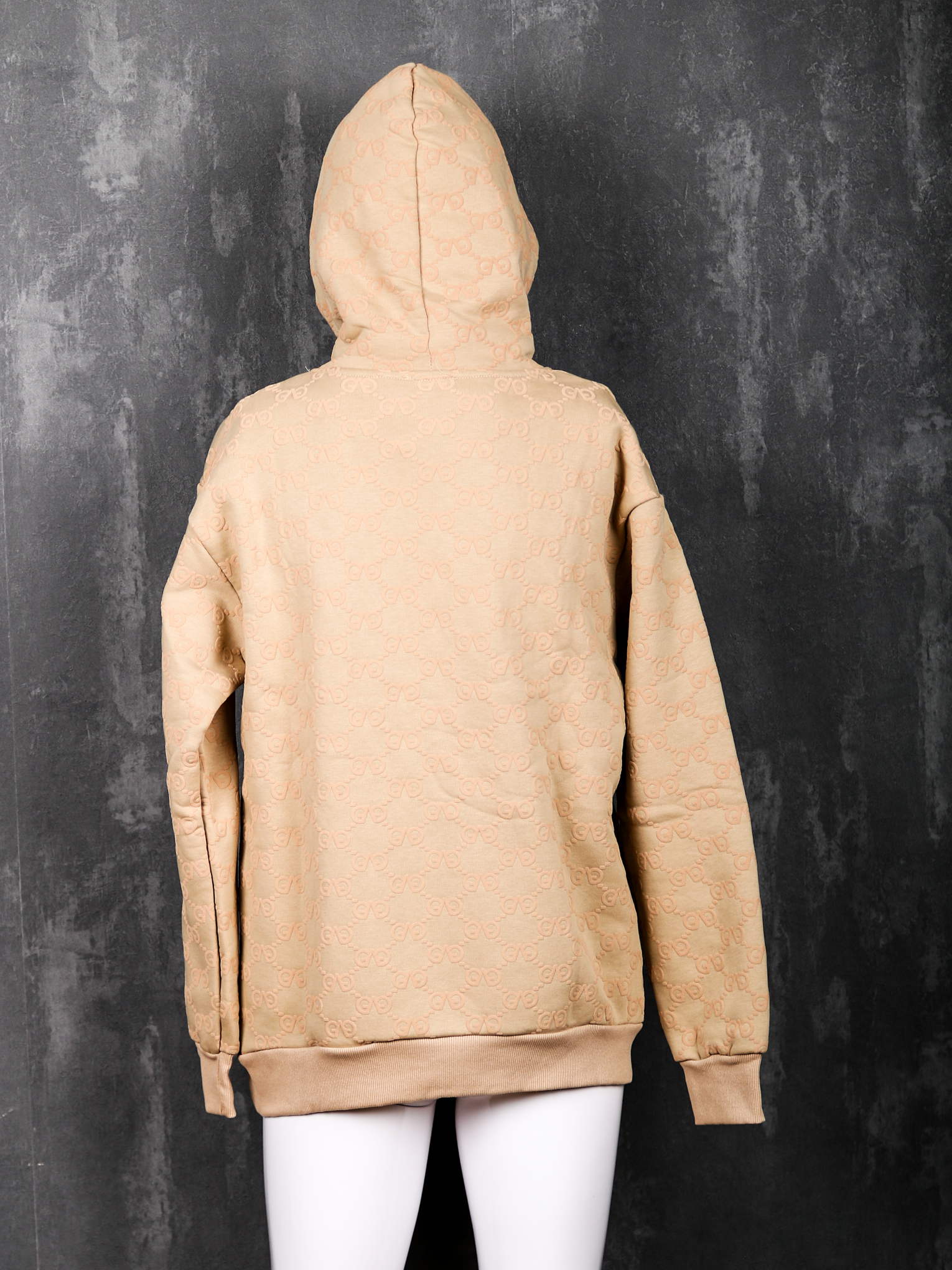 GANGS Allover Monogram Hoodie Streetstyle
