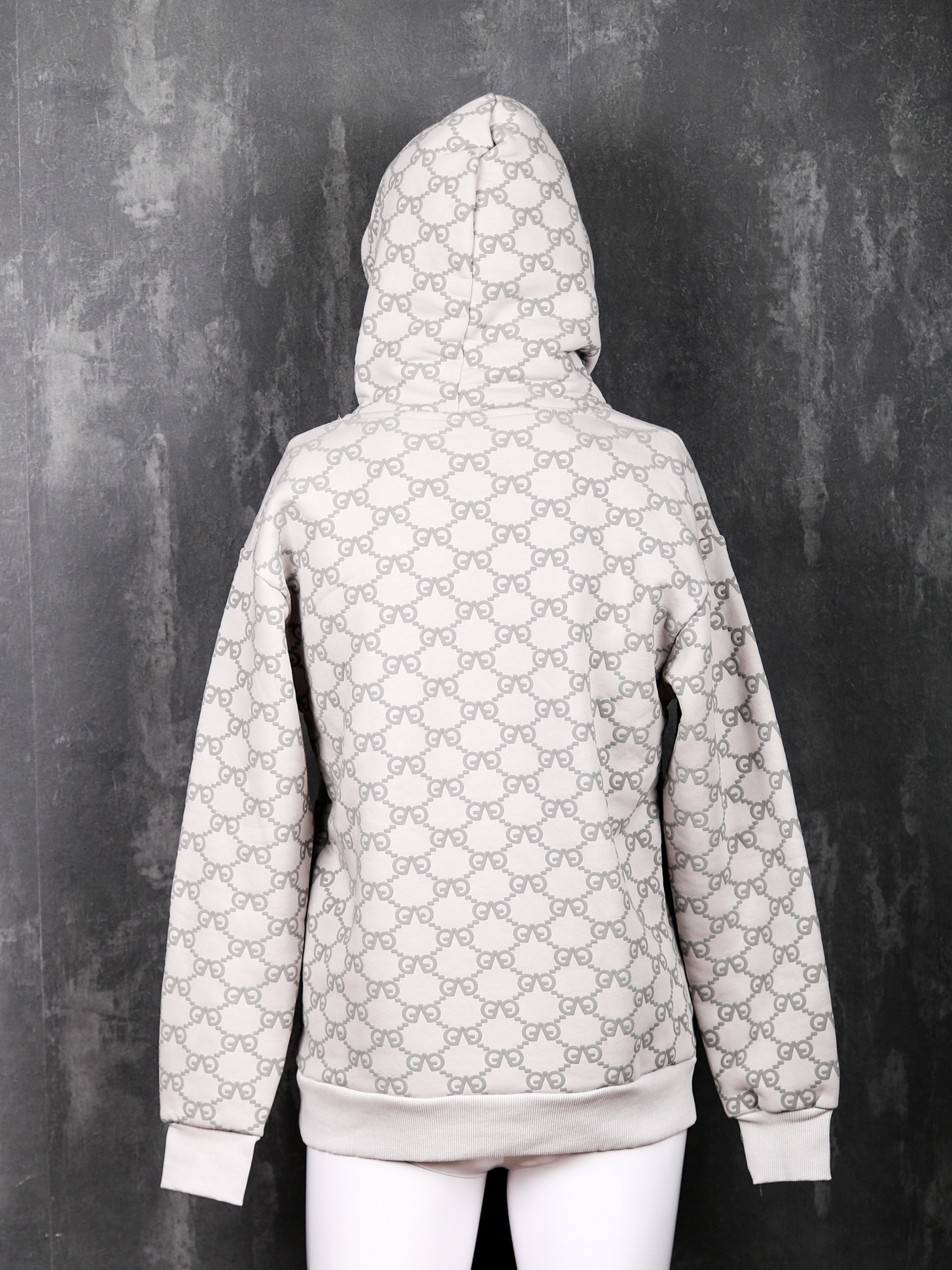 GANGS Allover Monogram Hoodie Streetstyle