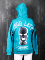 GANGS Thug Life Mask Statement Hoodie Streetstyle