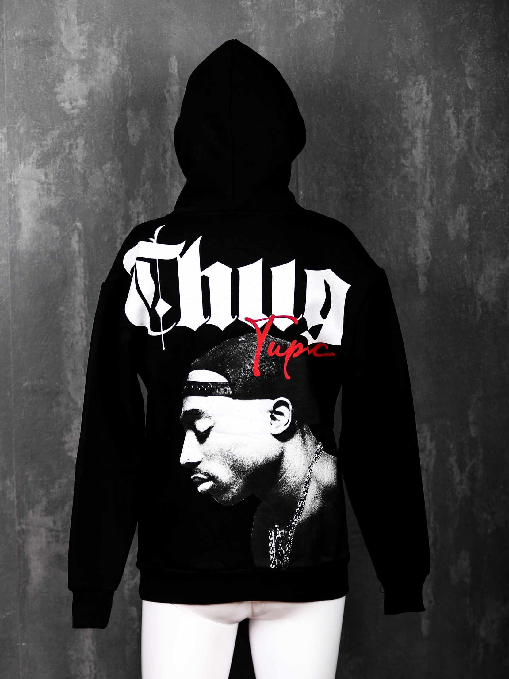 GANGS Tupac Shakur Thug Life Hoodie Streetstyle