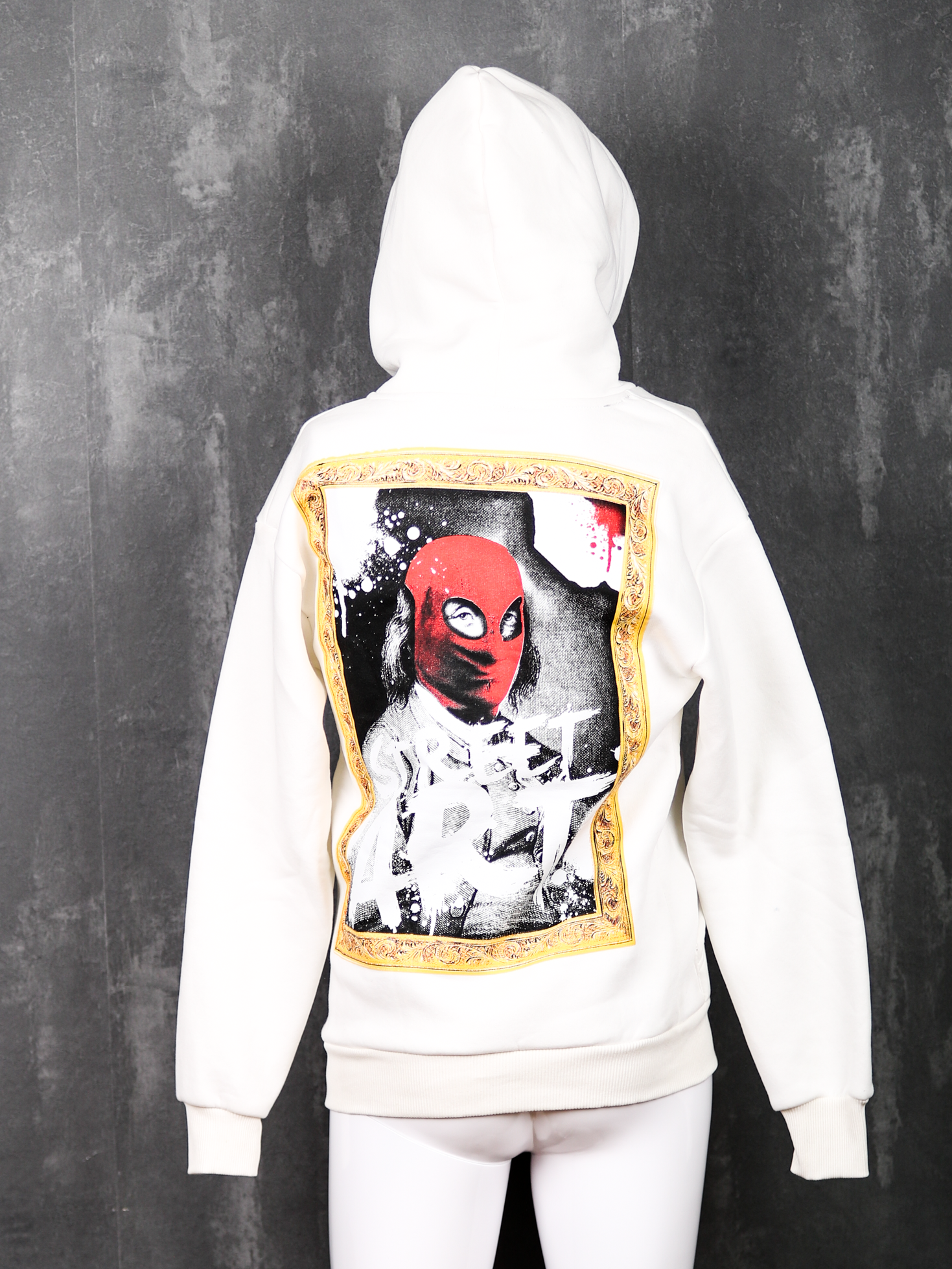 GANGS Street Art Mask Hoodie Urban Style