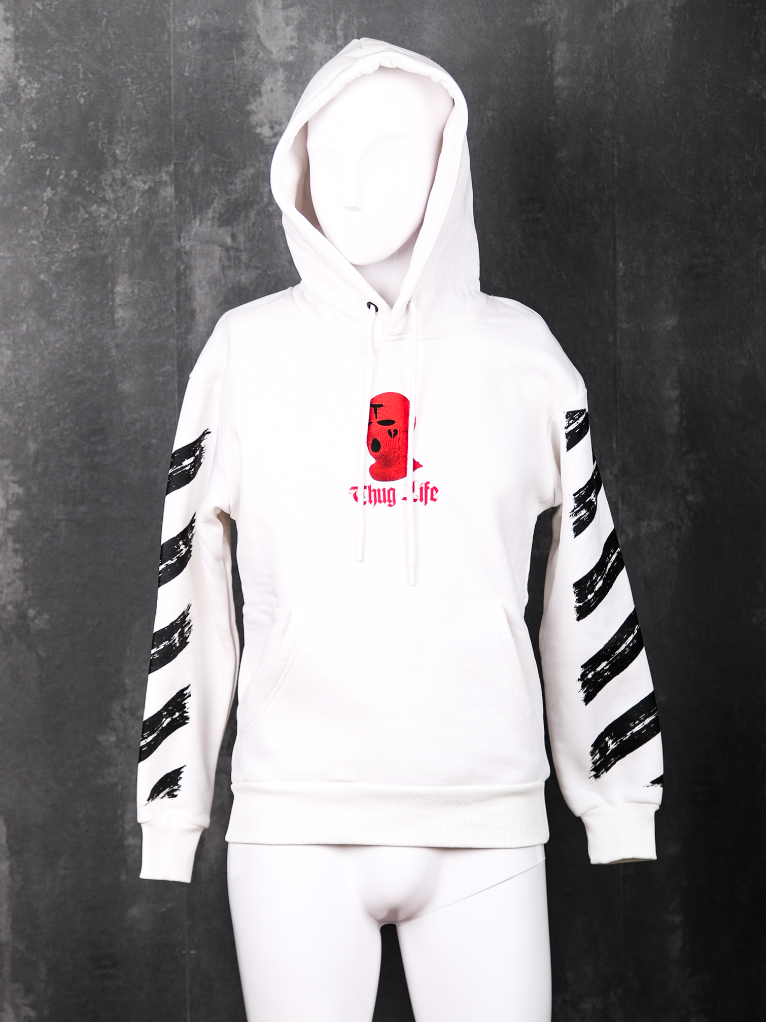 GANGS Thug Life Statement Hoodie Streetstyle