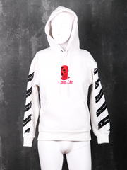 GANGS Thug Life Statement Hoodie Streetstyle