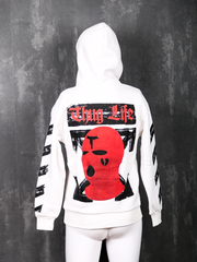 GANGS Thug Life Statement Hoodie Streetstyle
