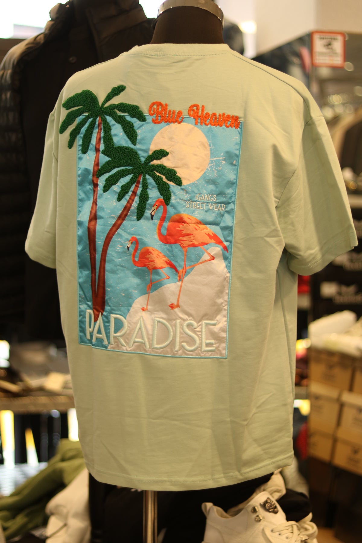 GANGS Paradise T-Shirt – Tropisch und Stilvoll