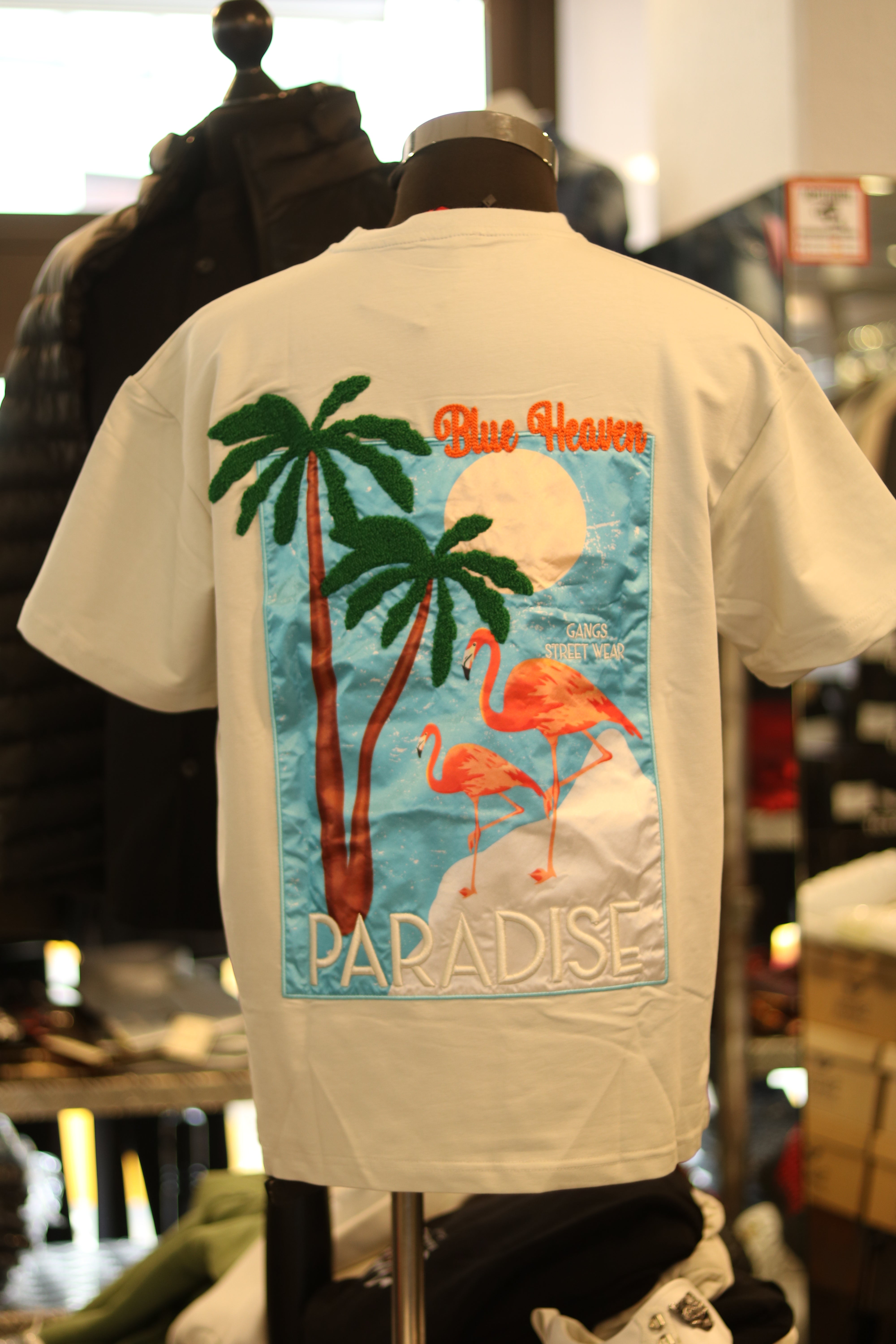 GANGS Paradise T-Shirt – Tropisch und Stilvoll