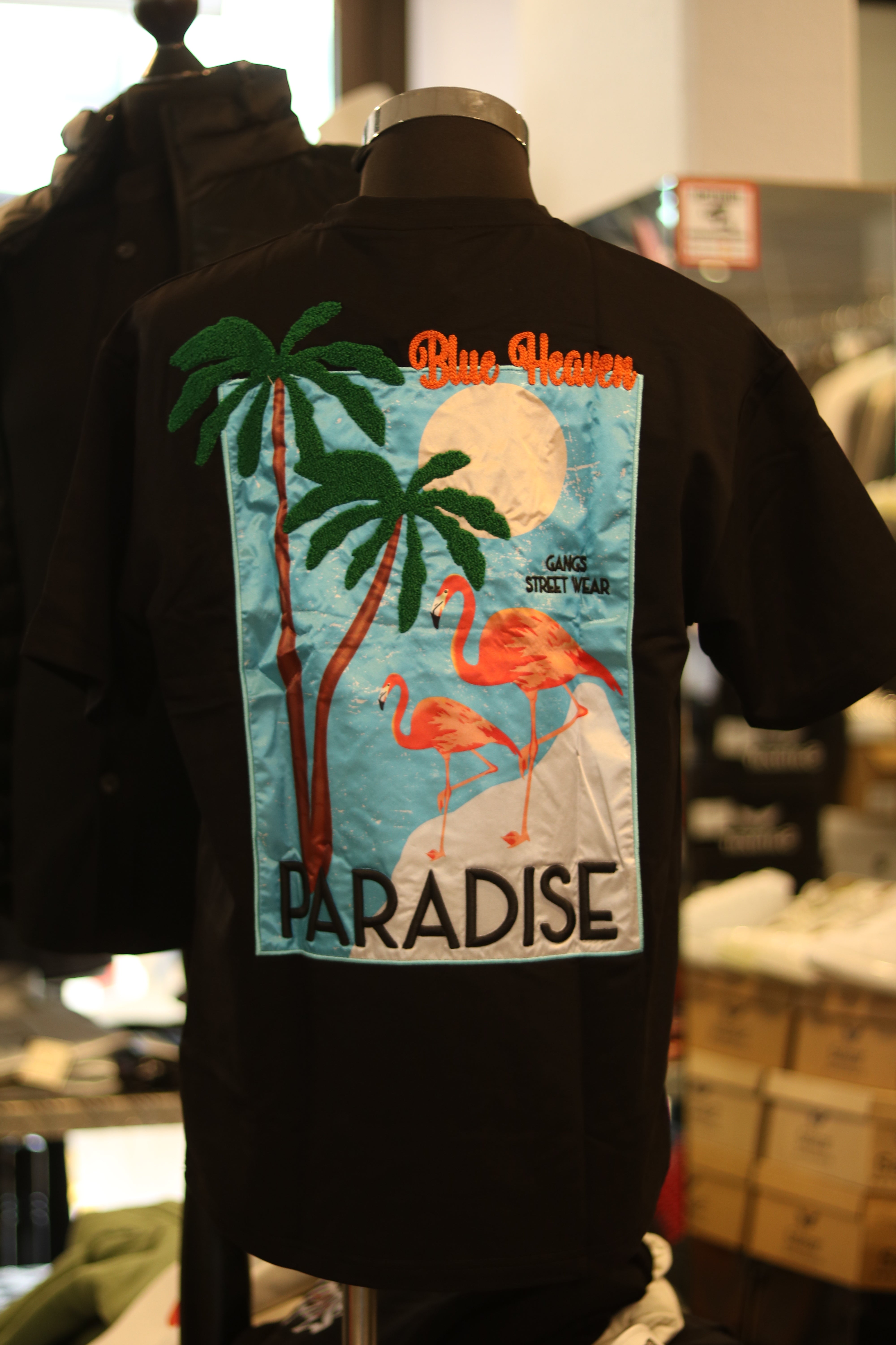 GANGS Paradise T-Shirt – Tropisch und Stilvoll