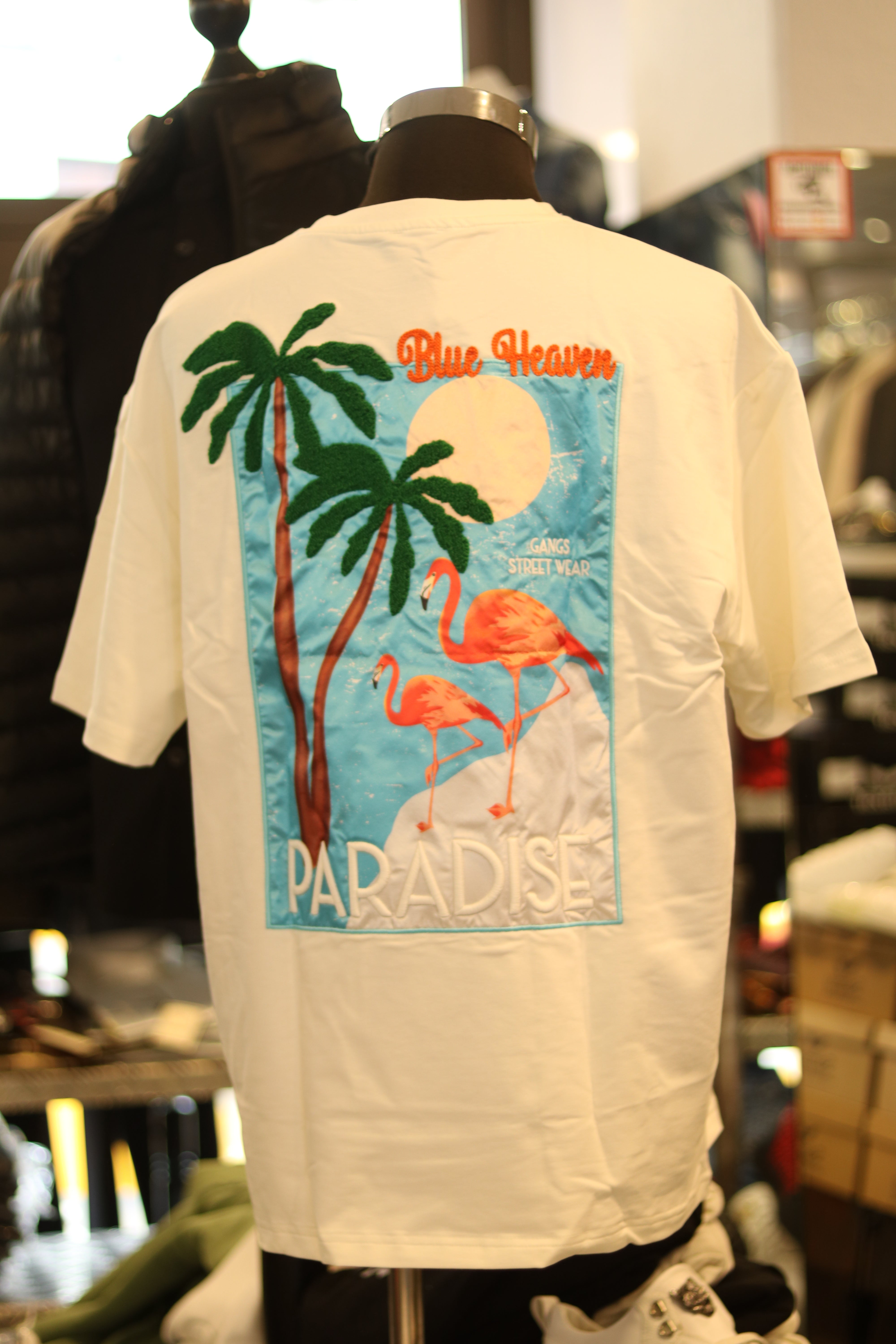 GANGS Paradise T-Shirt – Tropisch und Stilvoll