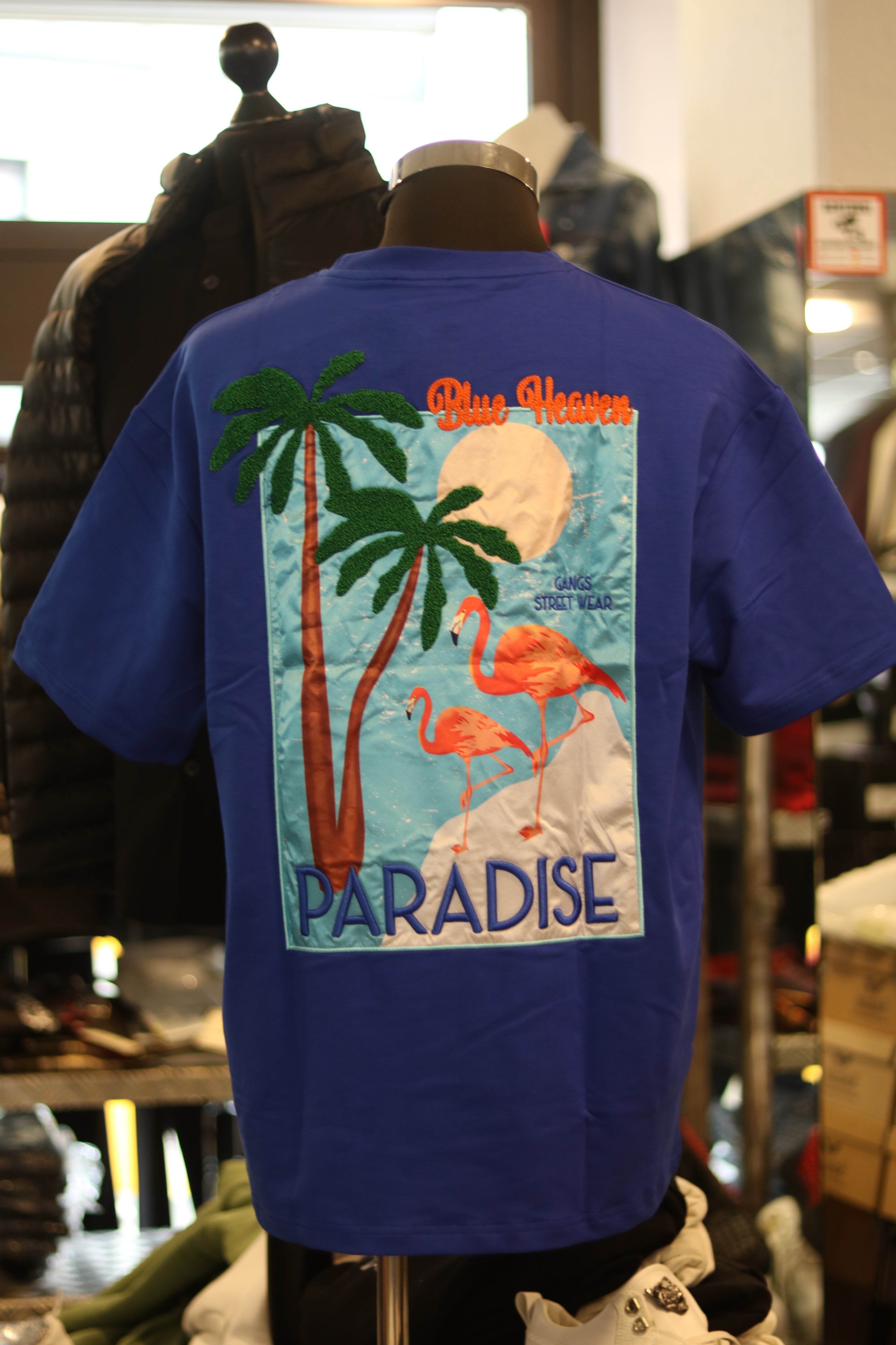 GANGS Paradise T-Shirt – Tropisch und Stilvoll