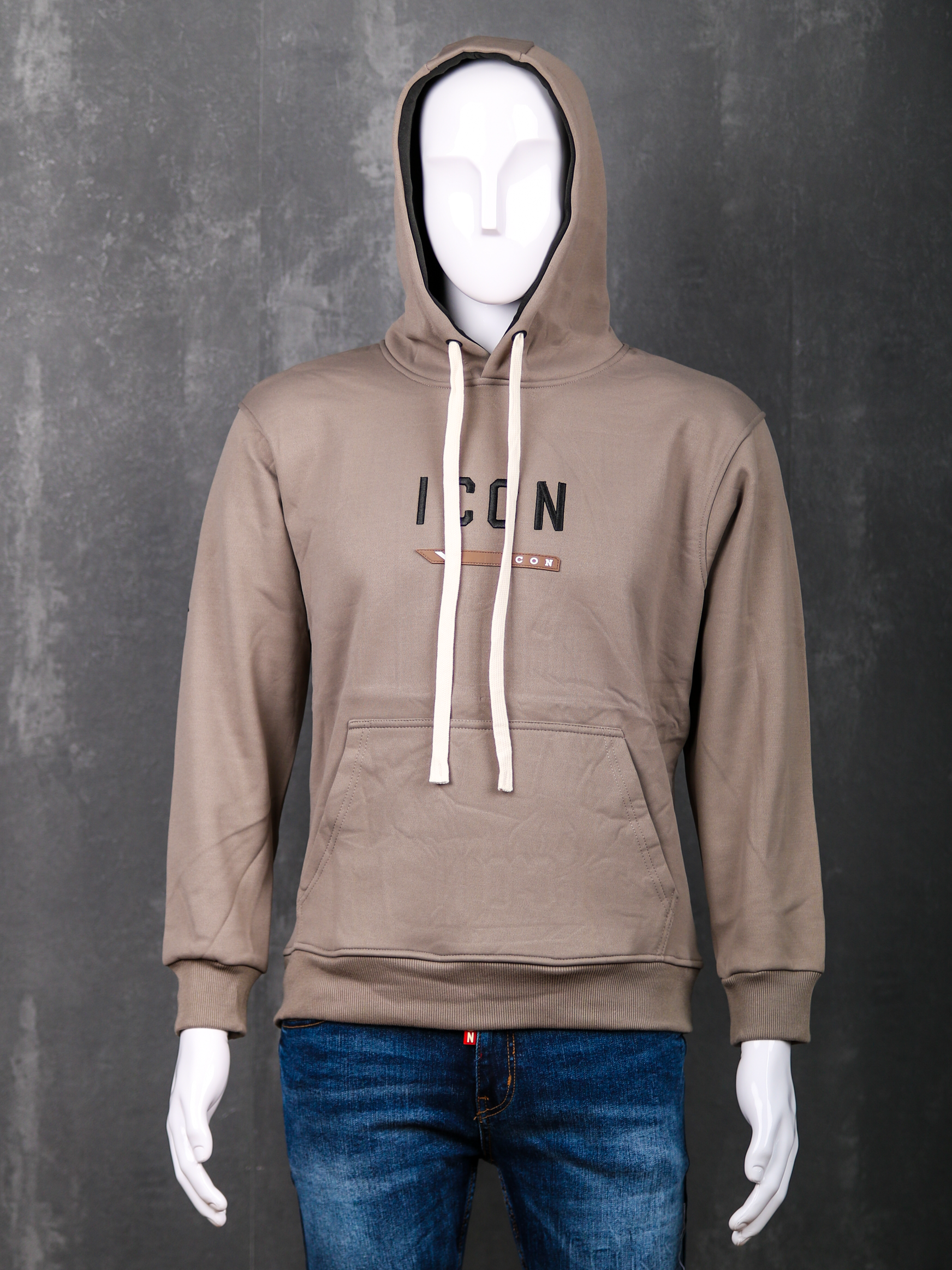 Hoodie Flex-Style – Gold Bear Hustle