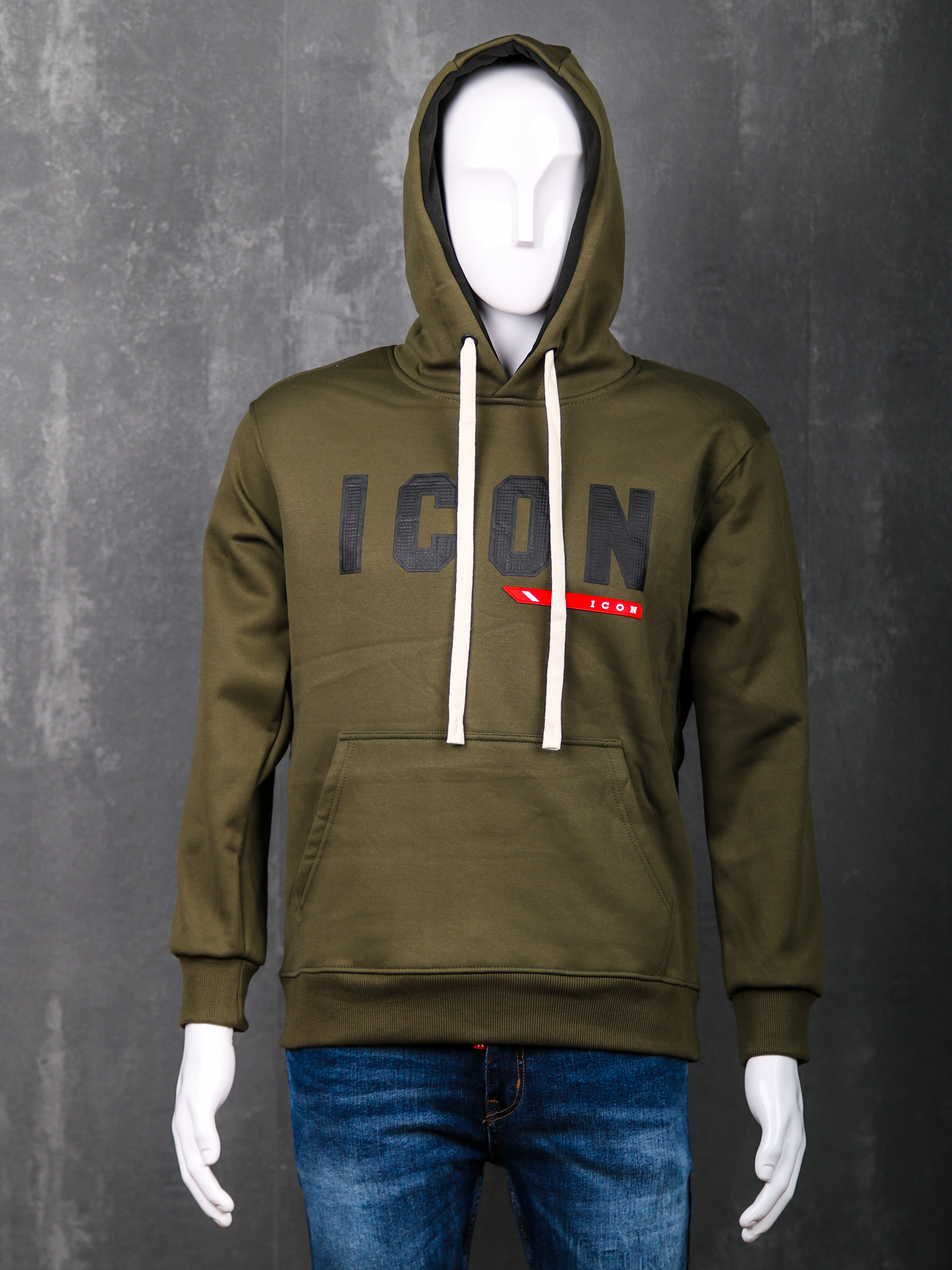 Hoodie Flex-Style – Vertical Statement