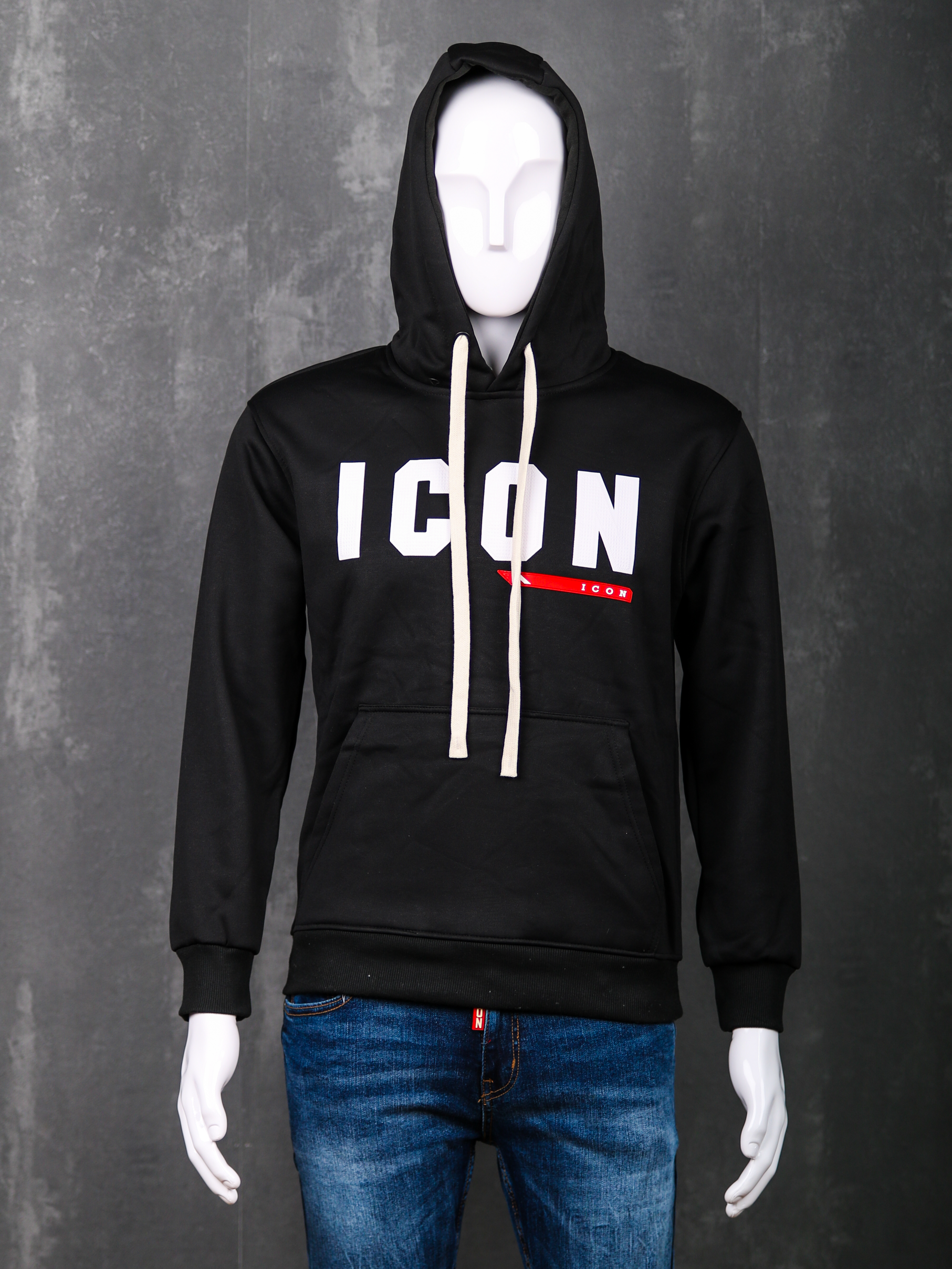 Hoodie Flex-Style – Vertical Statement