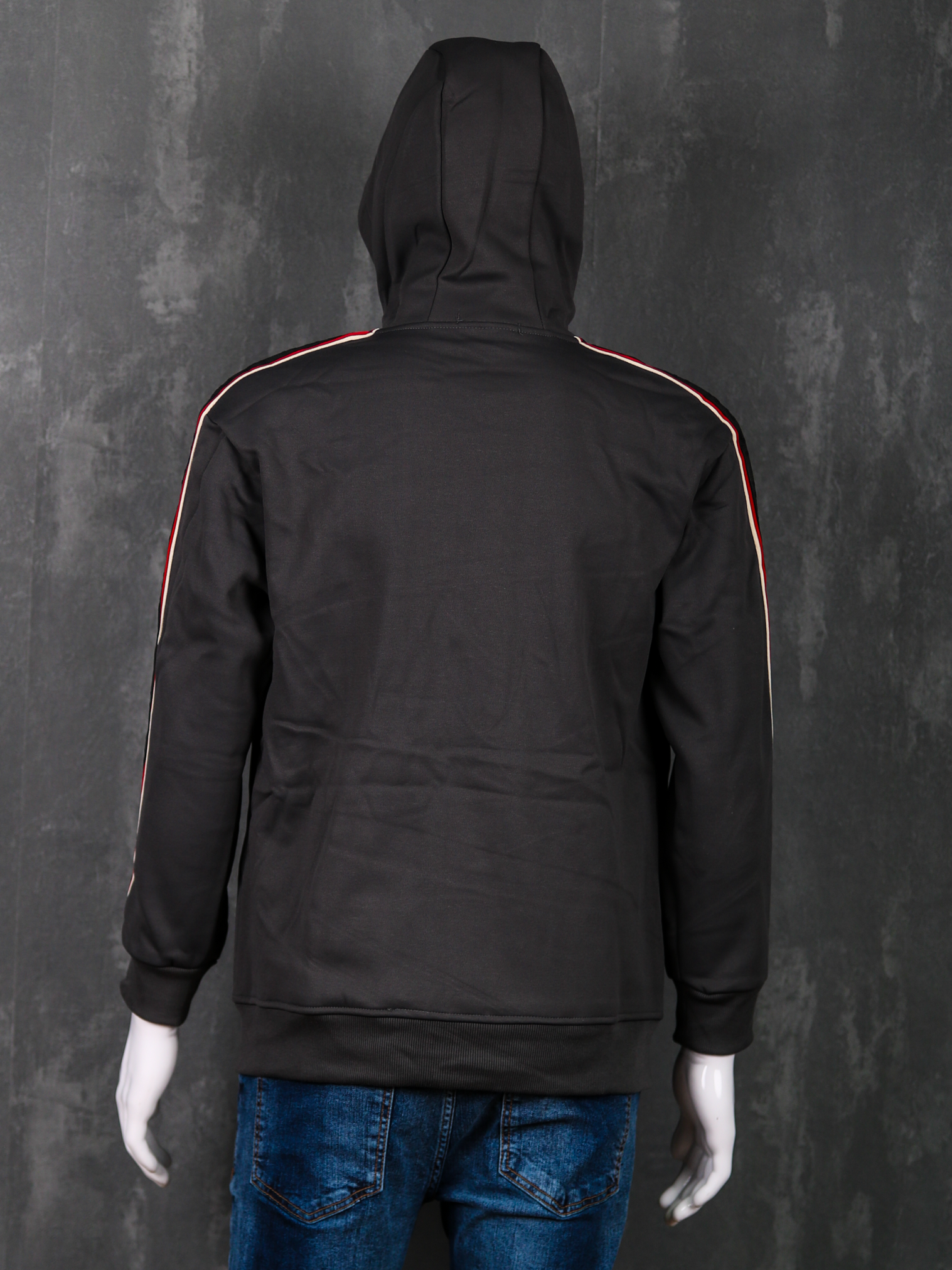Hoodie Flex-Style – Stripe Edge Zip