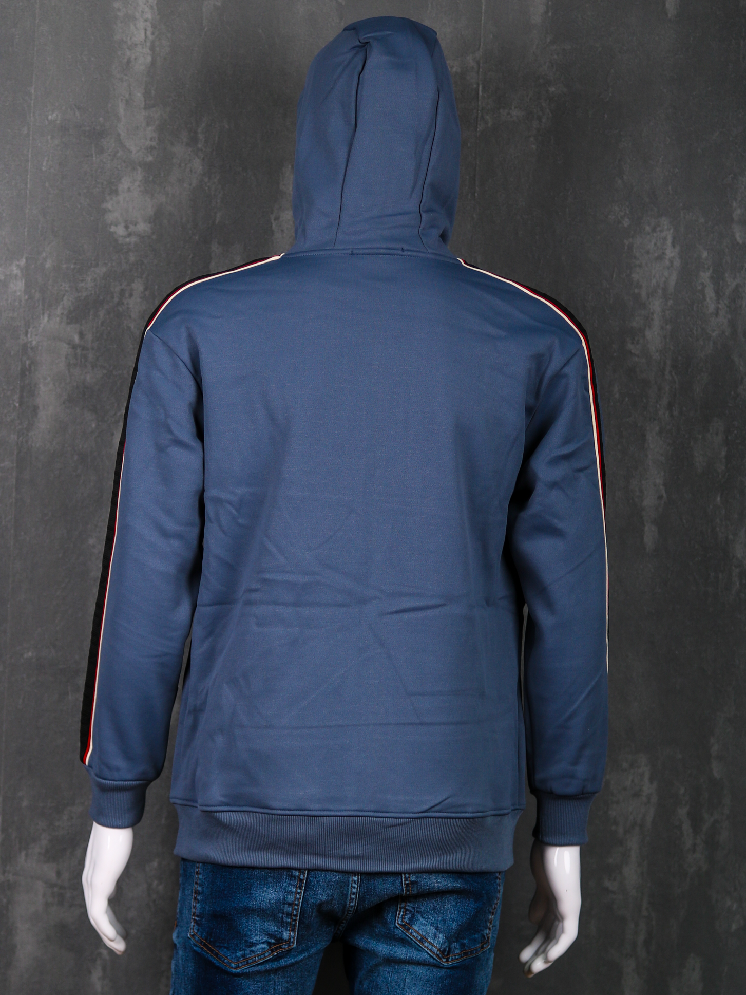 Hoodie Flex-Style – Stripe Edge Zip