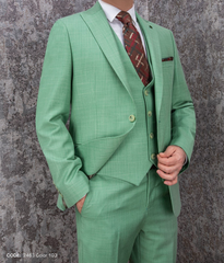 Paco Romano Anzug Grün – Elegant und Modern
